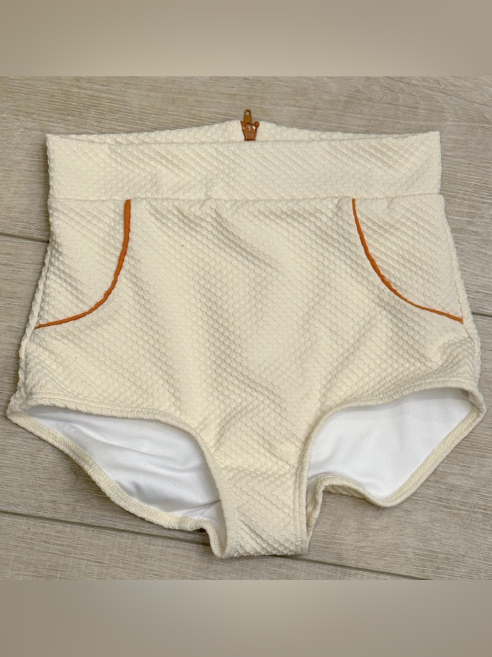 NEW SEEA PEBBLE GEORGIA HIGH WAISTED BIKINI SWIMSUIT SURF BOTTOMS XS
